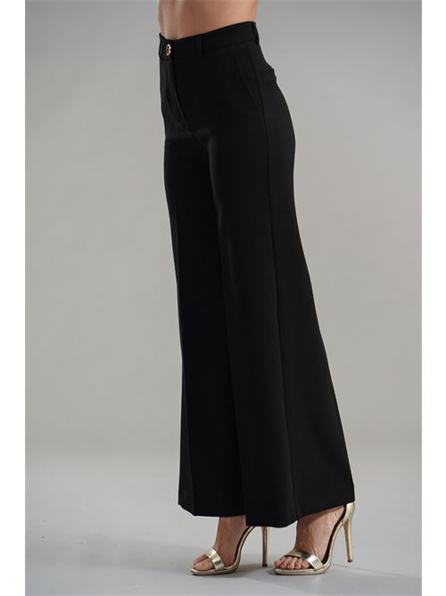 Pantalone palazzo GM by Gai Mattiolo | GM3313NERO